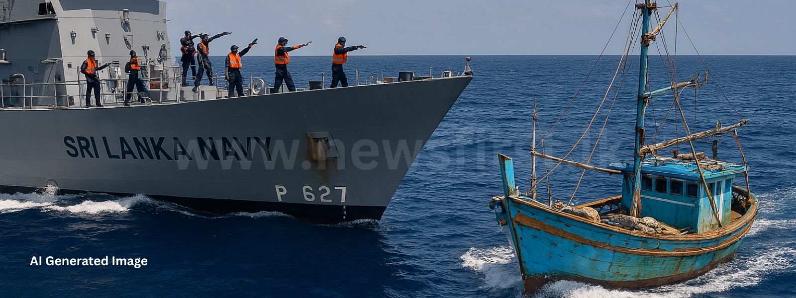 Navy Seizes Fishing Vessel With Drugs and Weapons